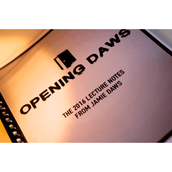 Opening Daws by Jamie Daws