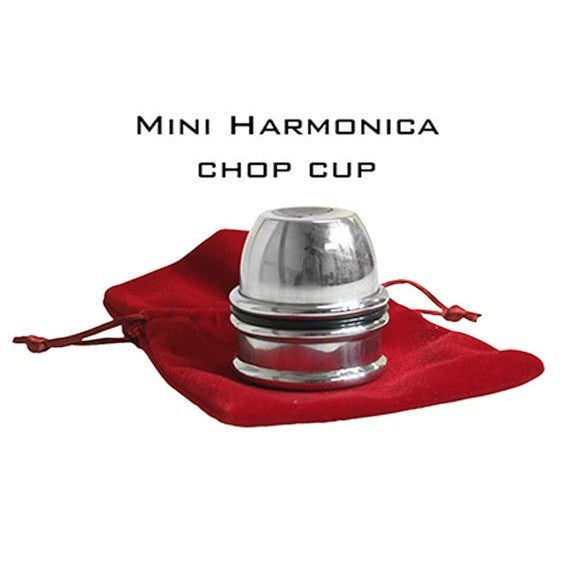 Mini Harmonica Chop Cup Aluminium by Leo Smetsers