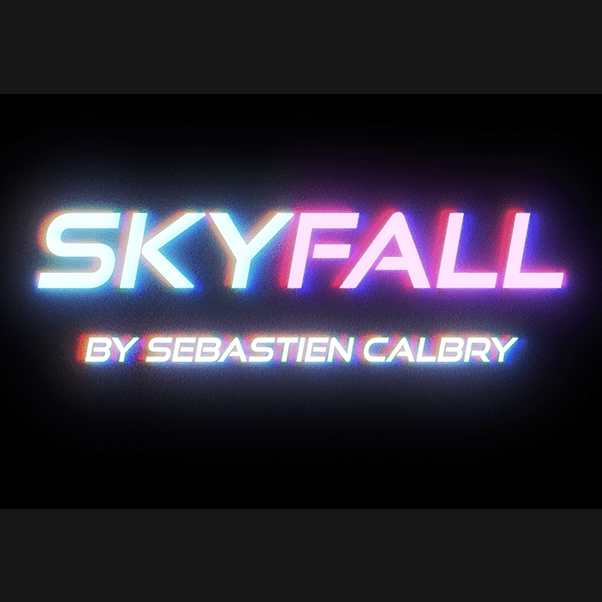 SKY FALL BLUE by Sebastien Calbry