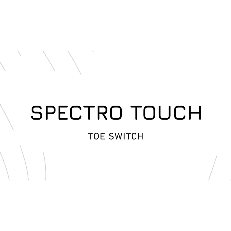 Spectro Touch Toe Switch von Joao Miranda und Pierre Velarde