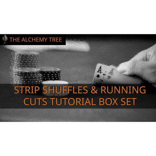 Strip Shuffles and Running Cuts Box Set Alchemy Tree  Left Handed