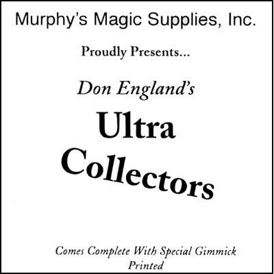 Ultra Collectors by Don England