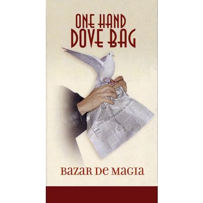 One hand Dove Bag (Newspaper Design) by Bazar de Magia - Trick