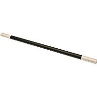 Magic Wand Black Body (White Tips) by Bazar De Magia - Trick