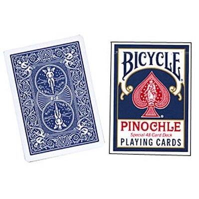 Cards Bicycle Pinochle Poker-size (Blue)