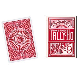 Cards Tally Ho Circle Back (Red)