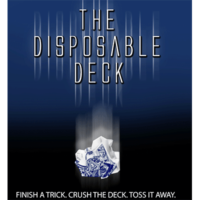 Disposable Deck 2.0 (blue) by David Regal - Trick