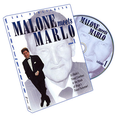 Malone Meets Marlo #1 by Bill Malone - DVD