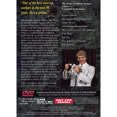 Magic of Michael Ammar #1 by Michael Ammar - DVD