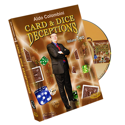 Card & Dice Deceptions Volume Two by Aldo Colombini - DVD