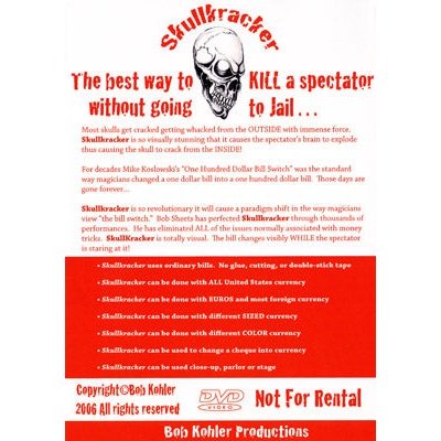 Skullkracker by Bob Sheets - DVD