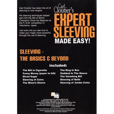 Expert Sleeving Made Easy by Carl Cloutier - DVD