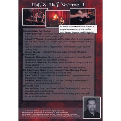 Half And Half - Volume 1 by Doug Brewer - DVD