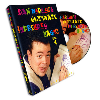 Ultimate Impromptu Magic Vol 1 by Dan Harlan - DVD