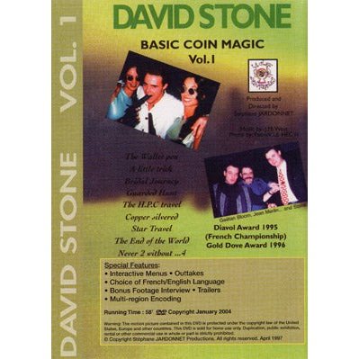 Basic Coin Magic - Vol.1 by David Stone - DVD