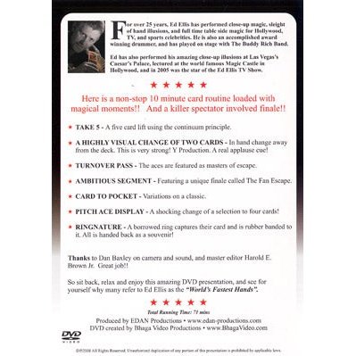 The Castle Routine by Ed Ellis - VOL.5 DVD
