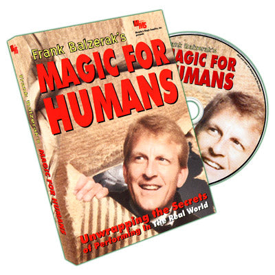 Magic For Humans by Frank Balzerak - DVD
