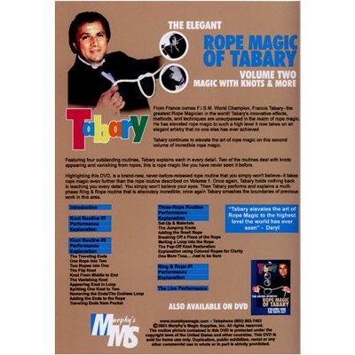 Tabary Elegant Rope Magic #2 by Murphy's Magic Supplies, Inc. - DVD