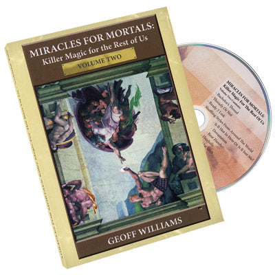 Miracles For Mortals Volume Two by Geoff Williams - DVD