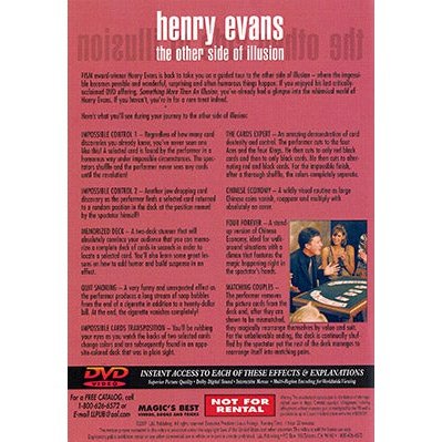 The Other Side Of Illusion Volume 1 by Henry Evans - DVD