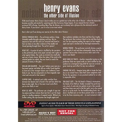 The Other Side Of Illusion Volume 2 by Henry Evans - DVD