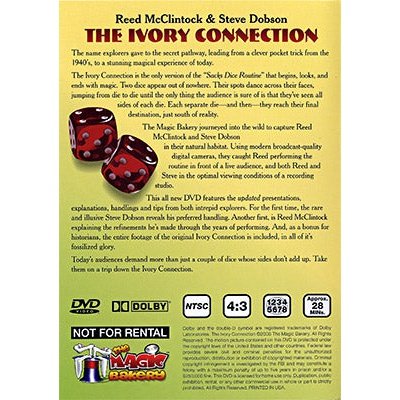 The Ivory Connection by Reed McClintock and Steve Dobson - DVD