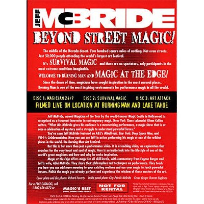 Magic At The Edge (3 DVD SET) by Jeff McBride - DVD