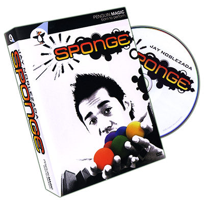 Sponge (DVD and 4 Sponge Balls) by Jay Noblezada - DVD