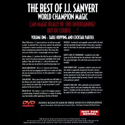 Best of JJ Sanvert - World Champion Magic - Volume 1 - DVD