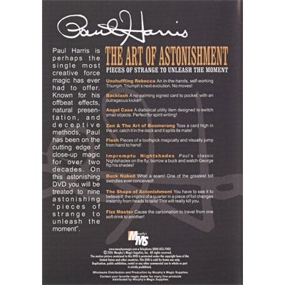 Art Of Astonishment by Paul Harris - DVD