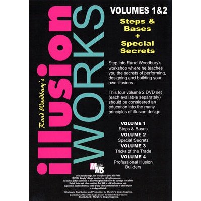 Illusion Works Volumes 1 & 2 by Rand Woodbury - DVD