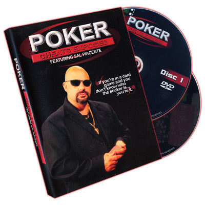 Poker Cheats Exposed (2 Volume Set) by Sal Piacente - DVD