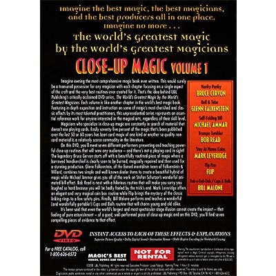 World's Greatest Magic: Close Up Magic #1  - DVD