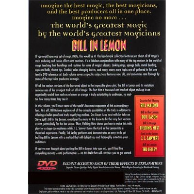 World's Greatest Magic: Bill In Lemon - DVD