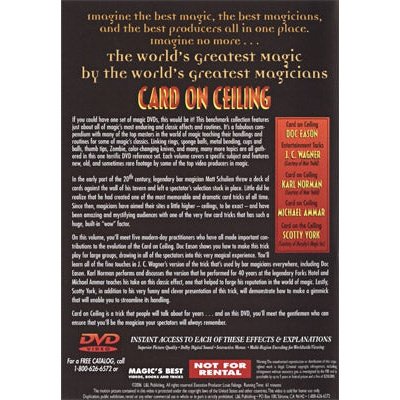 World's Greatest Magic: Card On Ceiling - DVD