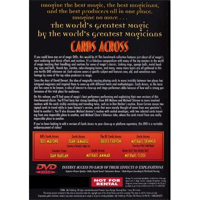 World's Greatest Magic: Cards Across - DVD