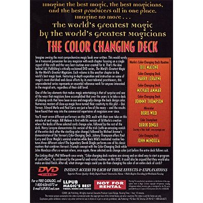World's Greatest Magic: Color Changing Deck Magic - DVD