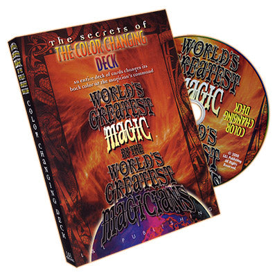 World's Greatest Magic: Color Changing Deck Magic - DVD