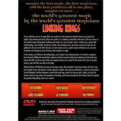 World's Greatest Magic:  Linking Rings by L&L Publishing - DVD