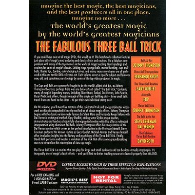 World's Greatest Magic: Fabulous Three Ball Trick - DVD