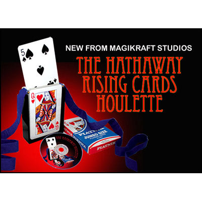 Hathaway Rising Cards Houlette (With DVD) by Martin Lewis - Trick