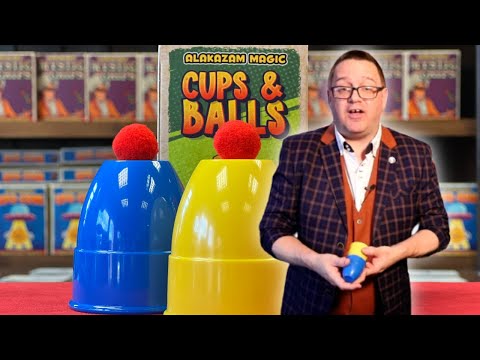 Erstaunliches Magic Cups and Balls Set 