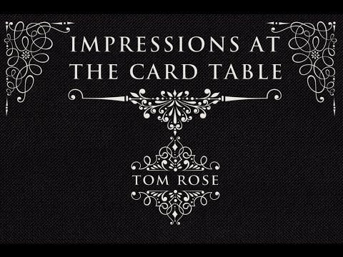 Impressions At The Card Table By Tom Rose 2 Disc Set