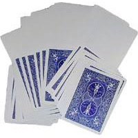 Blank Face Bicycle Cards