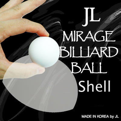 Mirage Billiard Balls by JL (WHITE, shell only) - Trick