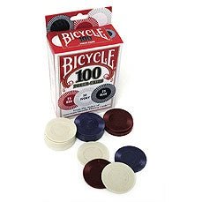 Poker Chip - regular Bicycle 100