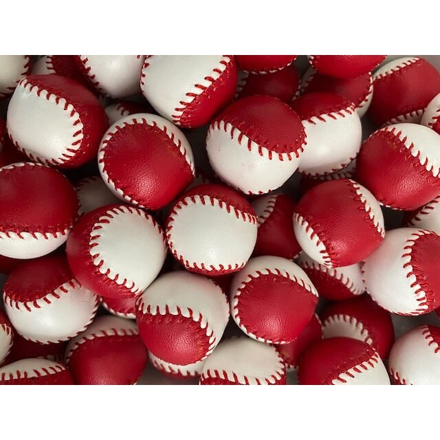 Color Mix Red And White Cups And Balls Set Of Four