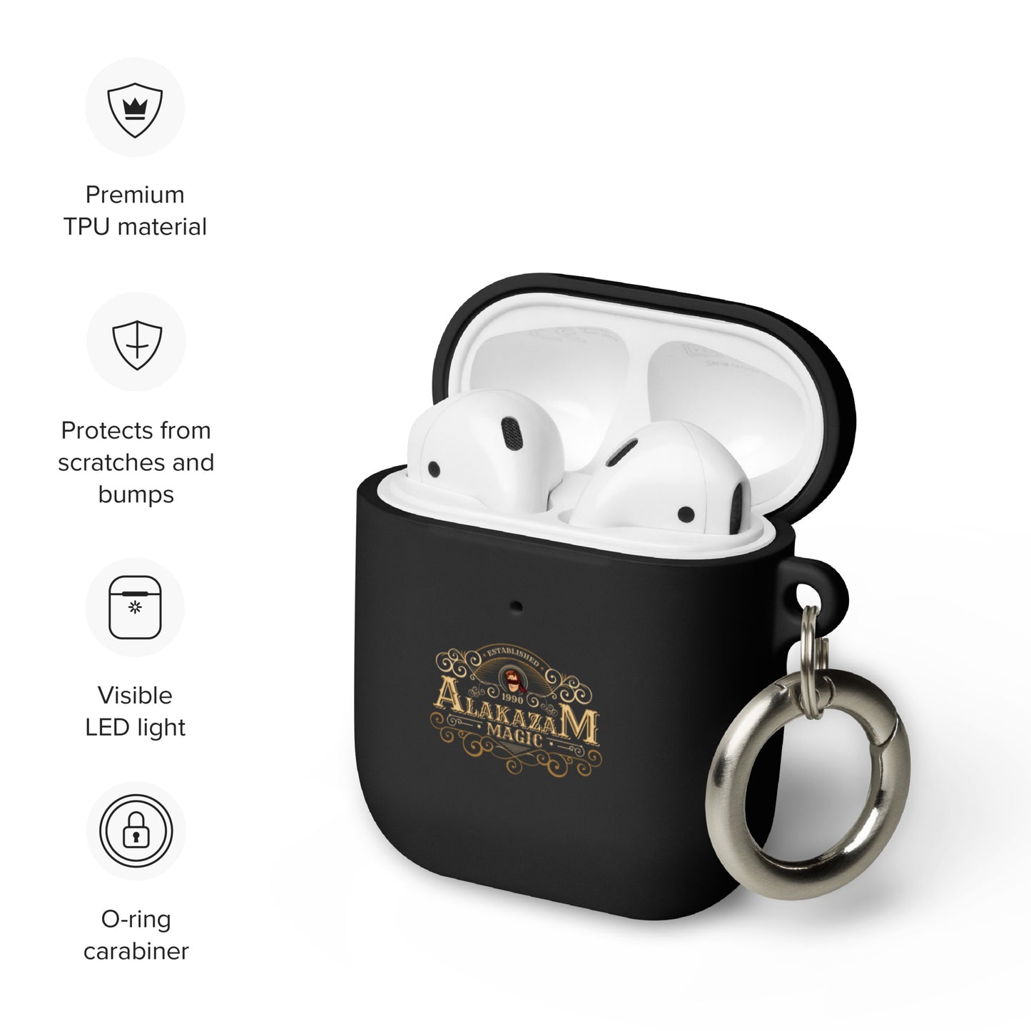 Alakazam Exclusive Rubber Case for AirPods/Airpod Pro®