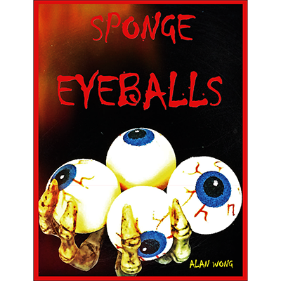 Sponge Eyeballs by Alan Wong (Bag of 4) - Trick