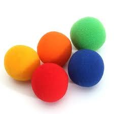 Sponge Balls 2 Zoll Set von vier
